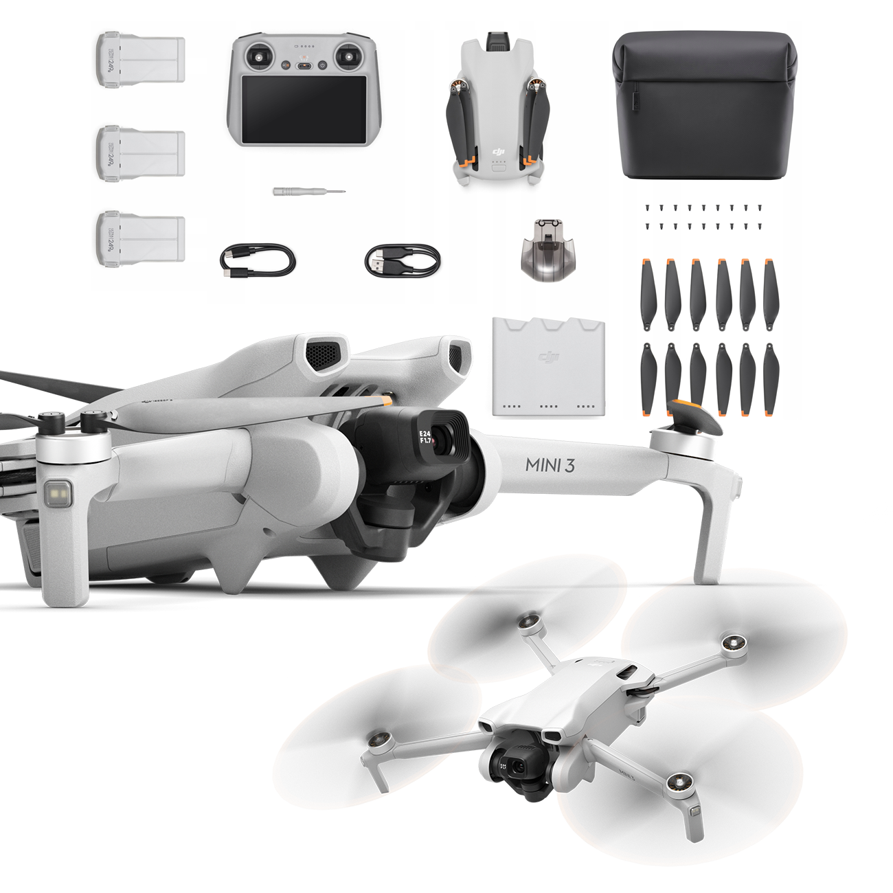 Dron DJI Mini 3 Fly More Combo (DJI RC)