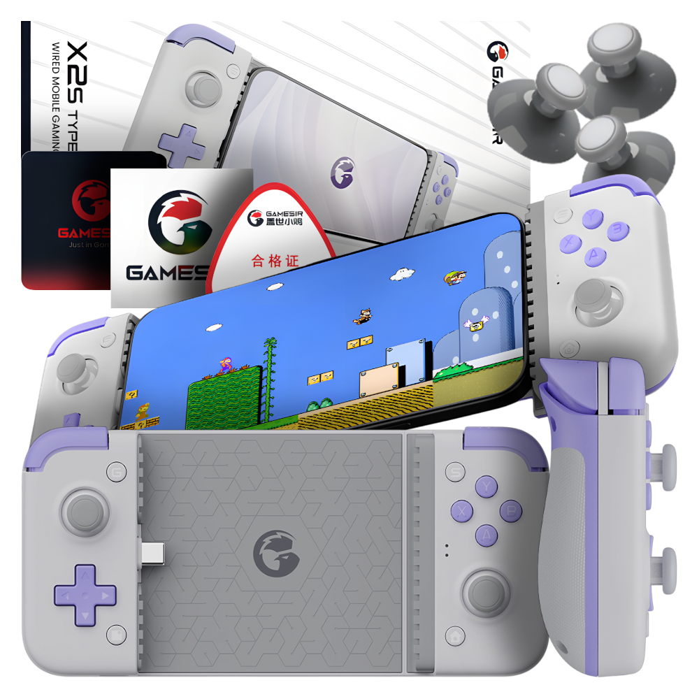 Kontroler mobilny GameSir X2s USB-C z uchwytem na telefon